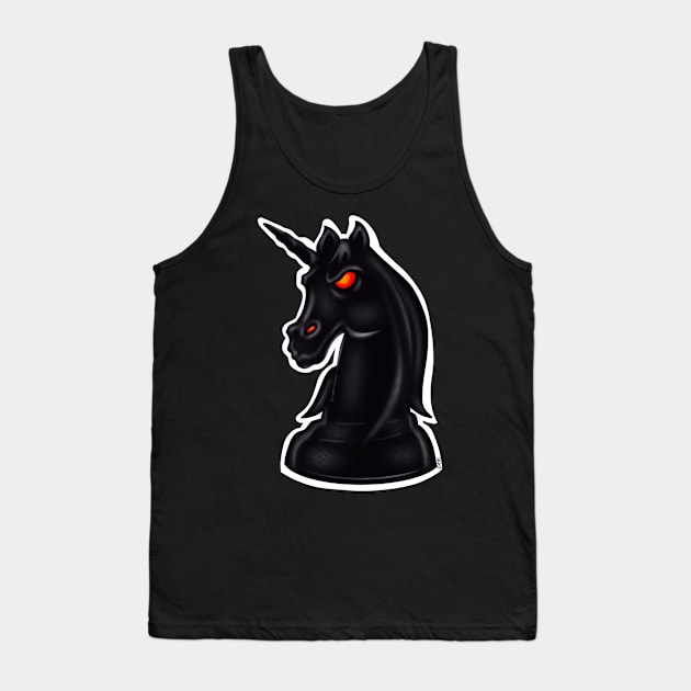 Chess knight Tank Top by Chillateez 